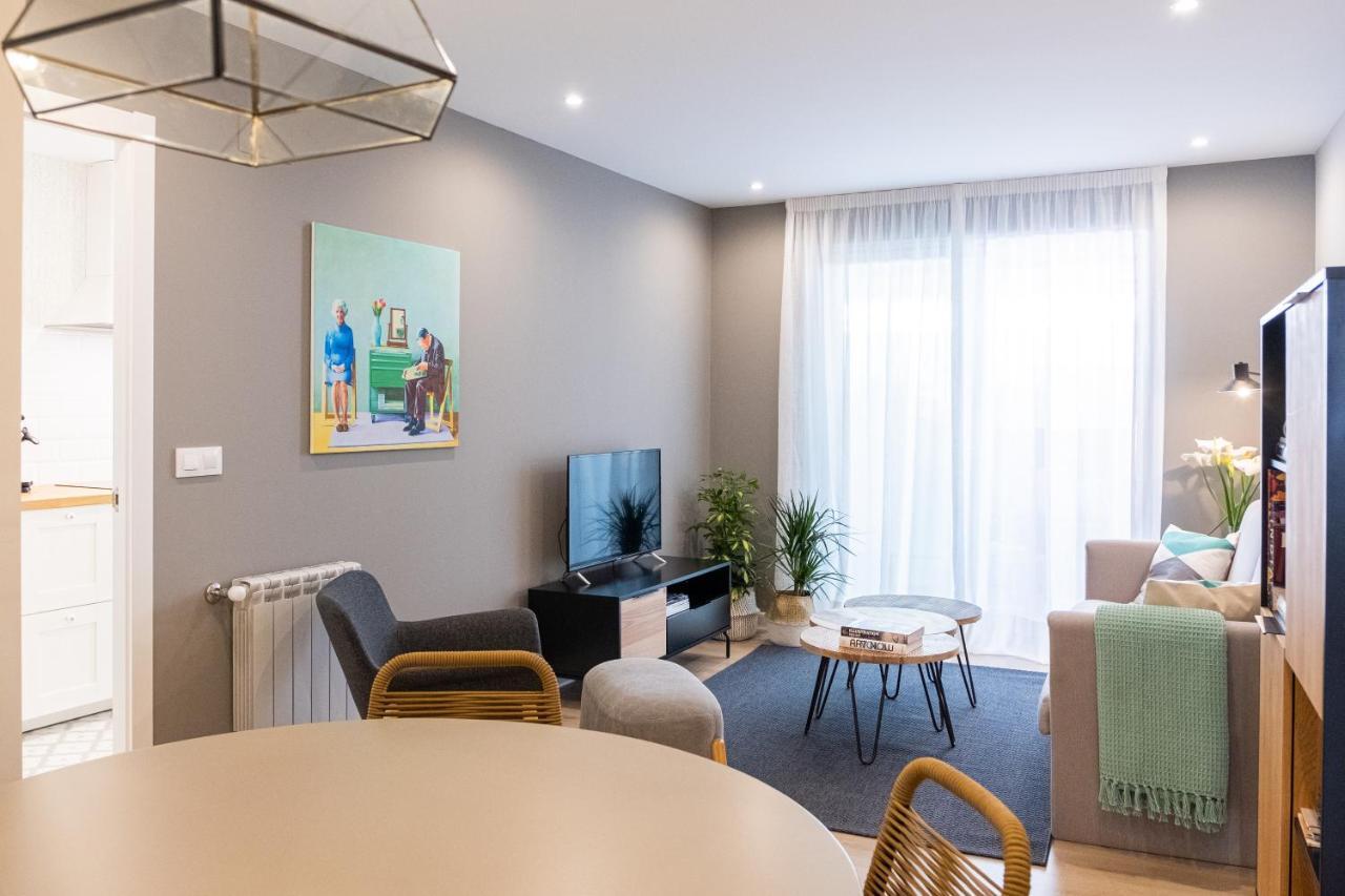 Apartamento De Diseno Centrico Con Terraza Espectacular Santiago de Compostela Exteriör bild