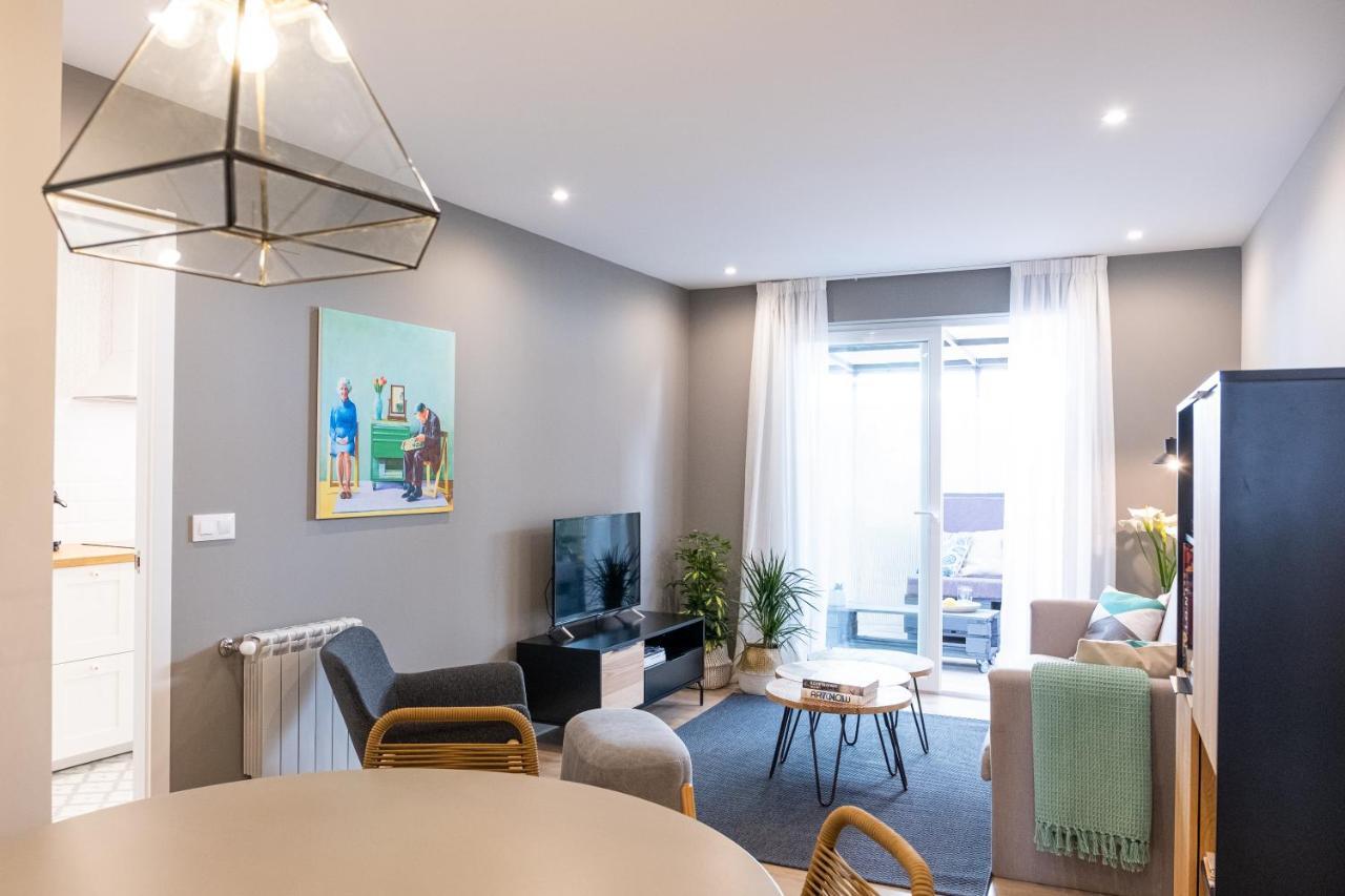 Apartamento De Diseno Centrico Con Terraza Espectacular Santiago de Compostela Exteriör bild