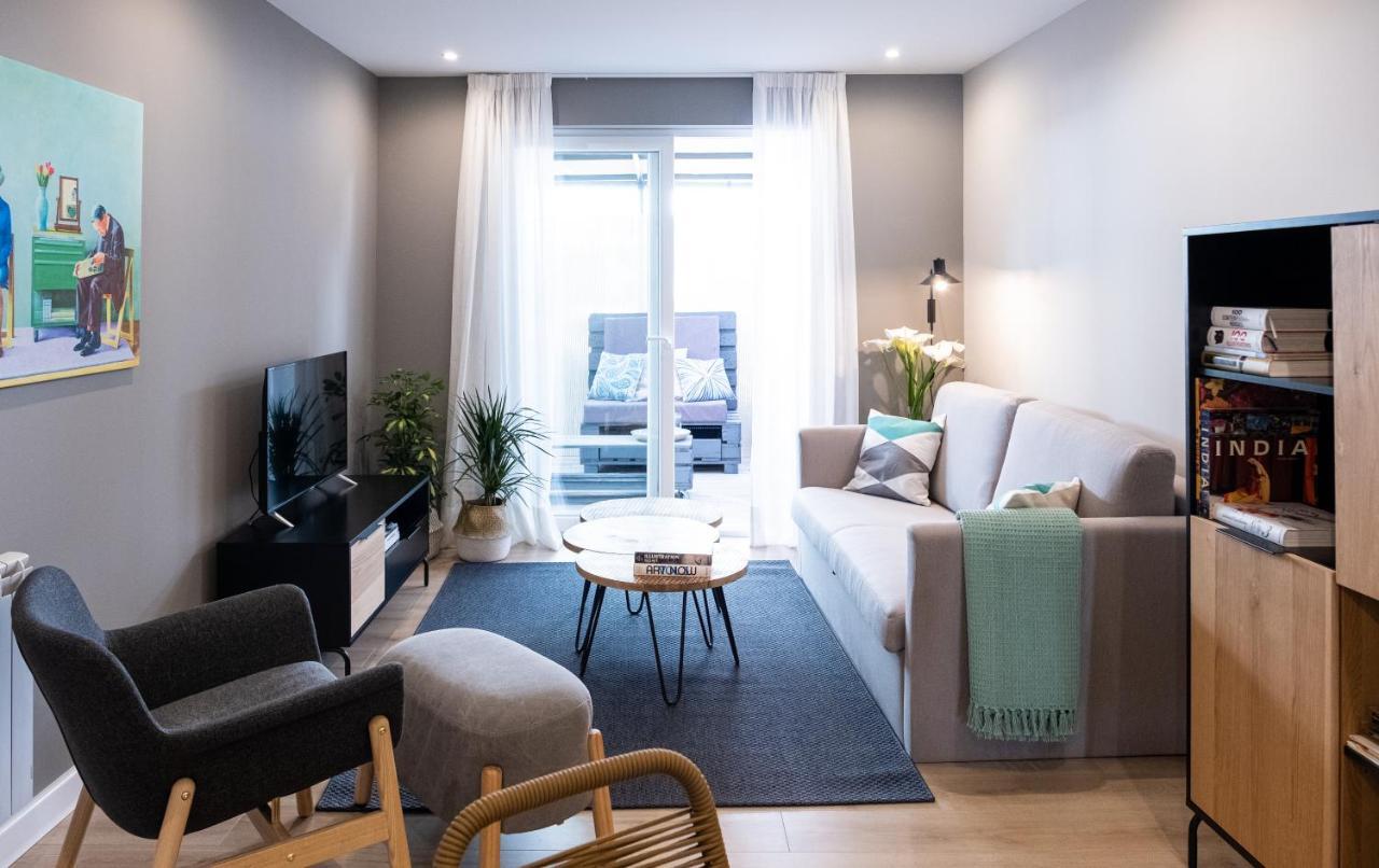 Apartamento De Diseno Centrico Con Terraza Espectacular Santiago de Compostela Exteriör bild