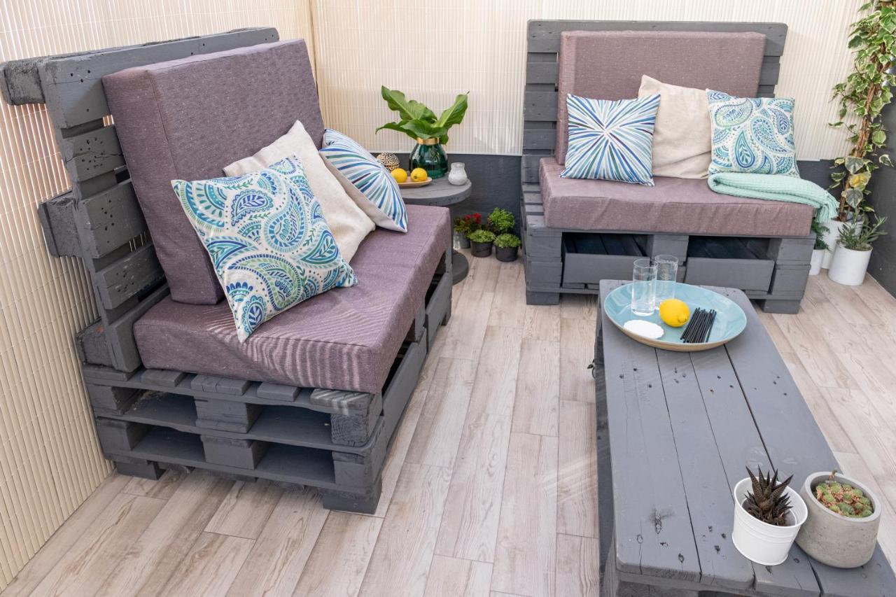 Apartamento De Diseno Centrico Con Terraza Espectacular Santiago de Compostela Exteriör bild